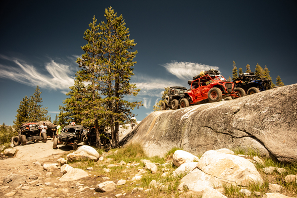 Image of UTV on the trail